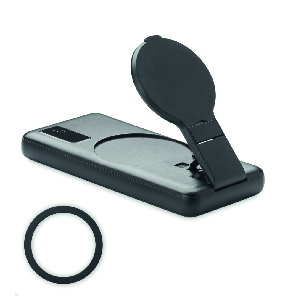 Logo trade promotional merchandise picture of: Magnetic wireless charger 15W