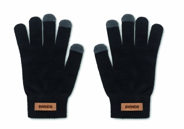Logo trade promotional products picture of: RPET tactile gloves