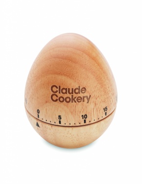 Logotrade business gifts photo of: Pine wood egg timer