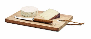 Logotrade corporate gift image of: Acacia wood cheese board set Hannover