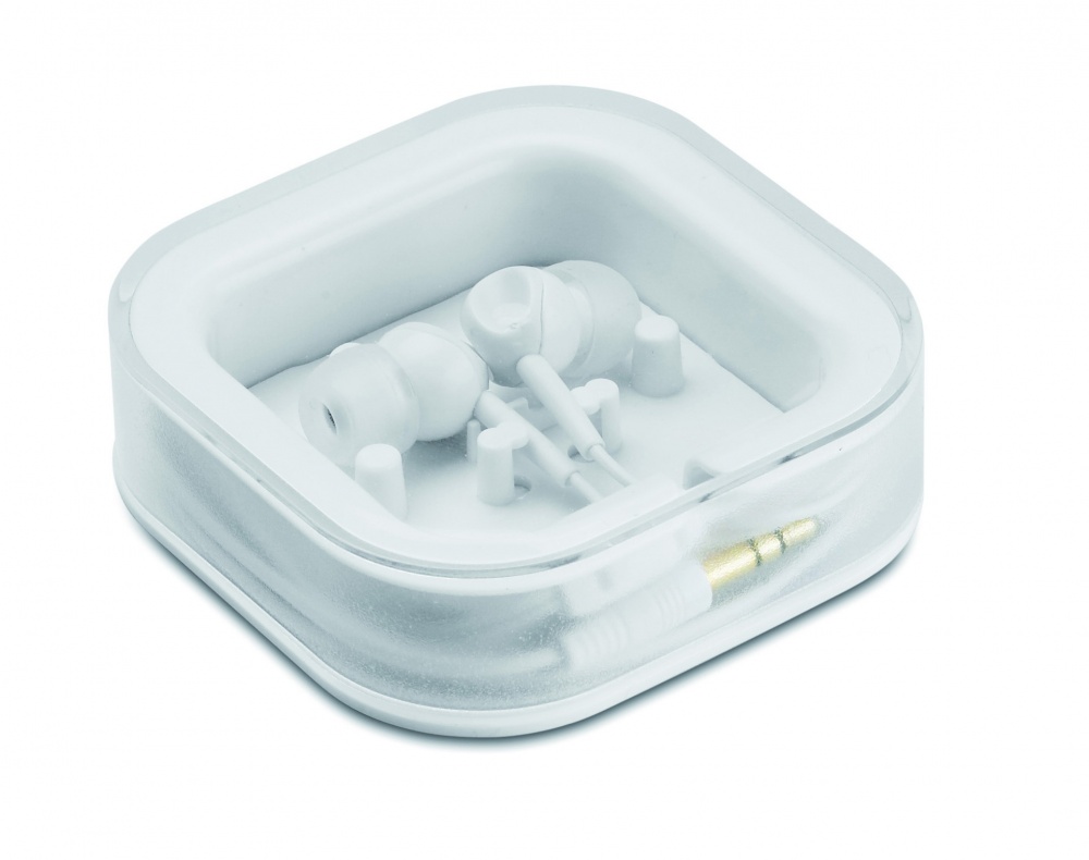 Logo trade promotional gift photo of: Ear plug with silicone