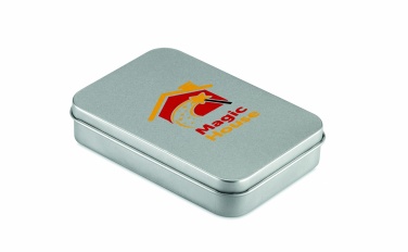 Logo trade promotional merchandise picture of: Playing cards in tin box