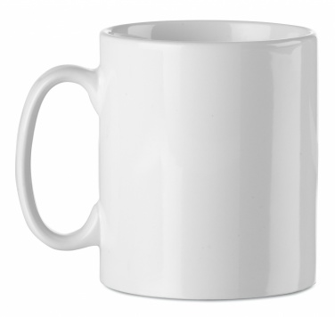 Logo trade promotional giveaways picture of: Sublimation ceramic mug 300 ml