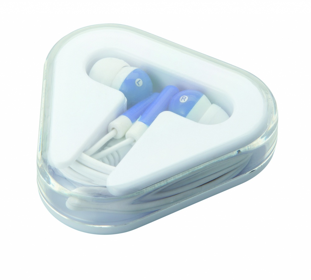 Logo trade promotional merchandise photo of: Earphones in PS case