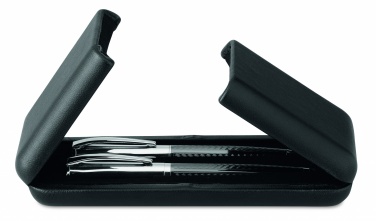 Logo trade business gifts image of: Ball pen set in box