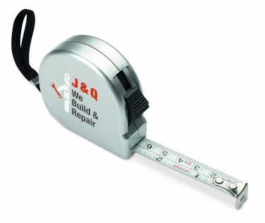 Logo trade promotional giveaway photo of: Measuring tape 2m
