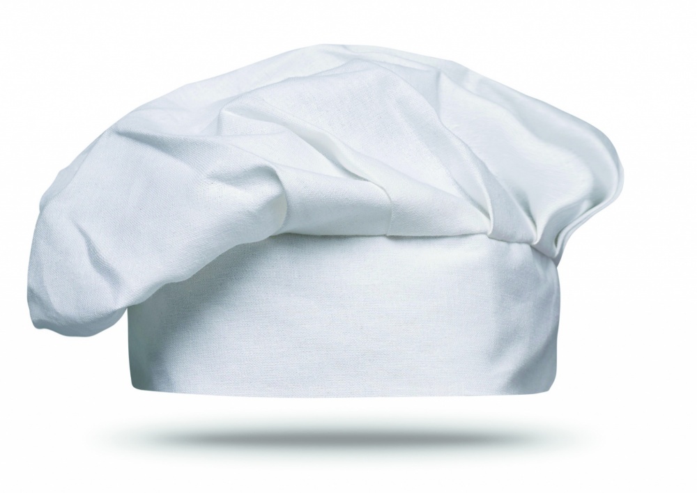 Logo trade promotional merchandise picture of: Cotton chef hat 130 gsm