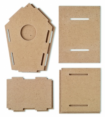 Logo trade promotional product photo of: Wooden bird house