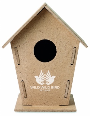 Logo trade promotional product photo of: Wooden bird house