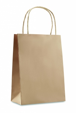 Logo trade promotional merchandise photo of: Gift paper bag small 150 gr/m²