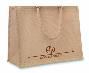 Logo trade promotional product photo of: Jute shopping bag