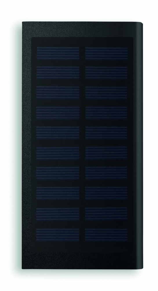 Logo trade advertising products image of: Solar power bank 8000 mAh