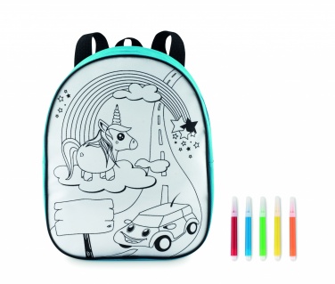 Logotrade business gifts photo of: Backpack with 5 markers