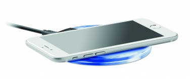 Logo trade promotional gift photo of: Round wireless charging pad 5W