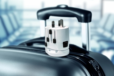 Logo trade promotional merchandise image of: PRO World & USB. 3-pole