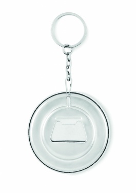 Logo trade promotional giveaways picture of: Key ring with bottle opener Madona