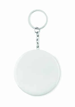 Logo trade promotional merchandise image of: Key ring with bottle opener Madona