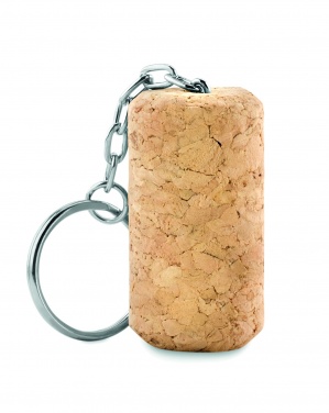 Logotrade promotional item picture of: Wine cork key ring Sigulda