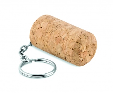 Logo trade promotional item photo of: Wine cork key ring Sigulda