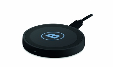 Logo trade promotional items picture of: Small wireless charger 5W
