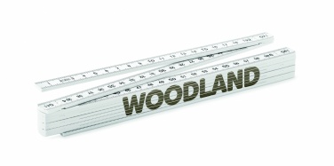 Logo trade corporate gift photo of: Folding ruler 2m