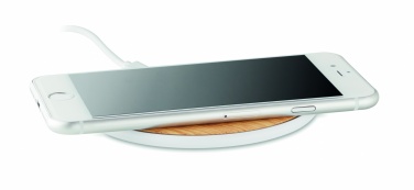 Logo trade corporate gifts picture of: Wireless charger round 5W TISPAD