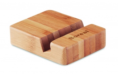 Logo trade promotional merchandise picture of: Bamboo stand APOYA