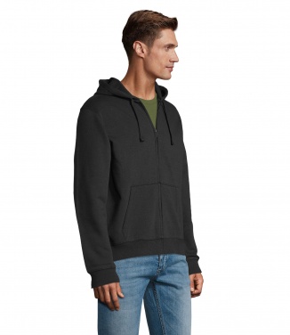 Logo trade corporate gifts picture of: SPIKE MEN ZIP HOODIE SWEAT