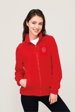 Logo trade promotional gifts image of: NORTH WOMEN ZIPPED FLEECE