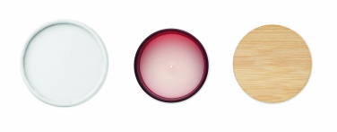 Logo trade promotional giveaways image of: Plant based wax candle 120 gr