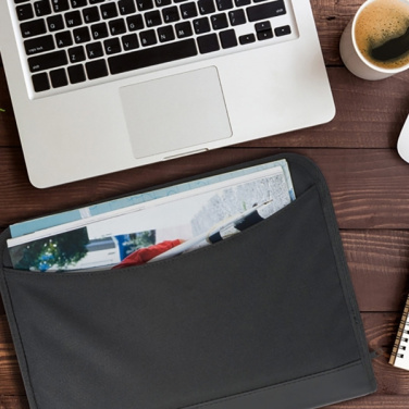 Logo trade promotional items image of: Conference folder A4 Panama