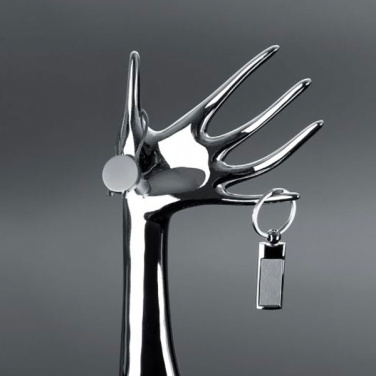 Logo trade promotional items image of: Keyring SLIM