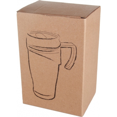 Logo trade promotional product photo of: Stainless steel thermo cup EL PASO 400 ml