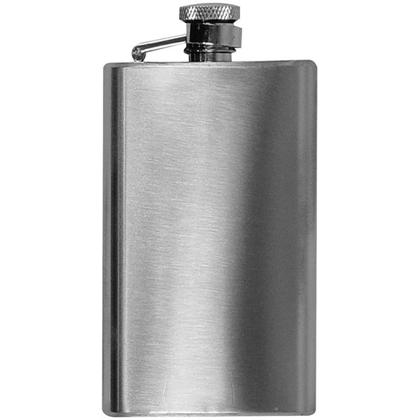 Logotrade promotional items photo of: Stainless steel hip flask FRESNO 104 ml