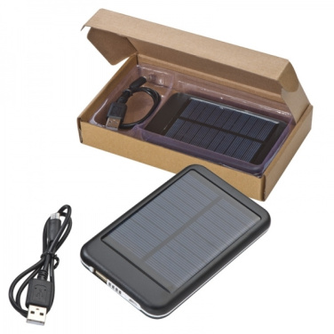 Logo trade promotional gift photo of: Solar power bank PHILADELPHIA