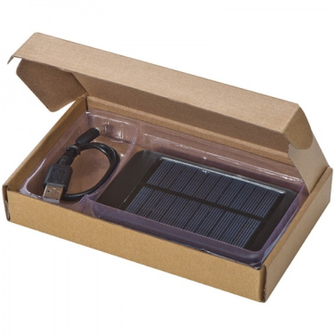 Logotrade promotional giveaway picture of: Solar power bank PHILADELPHIA