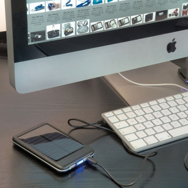 Logotrade promotional merchandise image of: Solar power bank PHILADELPHIA