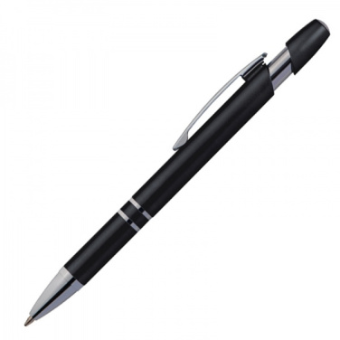 Logo trade promotional items image of: Plastic ballpen EPPING