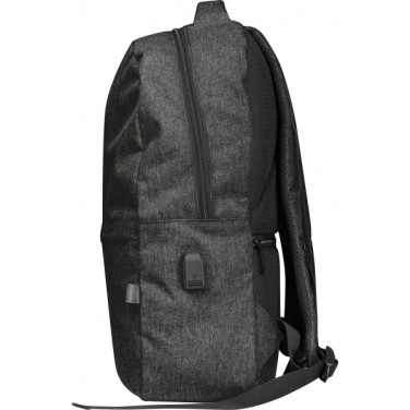 Logotrade promotional merchandise picture of: rPET backpack RIMINI