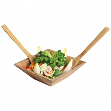 Logo trade promotional products picture of: Bamboo salad servers CAPUA