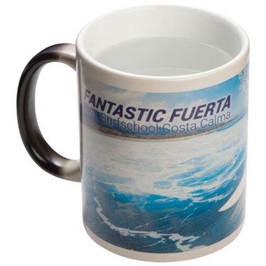 Logo trade advertising products image of: Colour-changing sublimation mug SIRMIONE 300 ml
