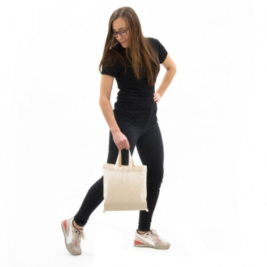 Logo trade promotional merchandise photo of: Cotton bag ANTIBES