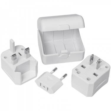 Logo trade corporate gift photo of: Travel adapter PERU