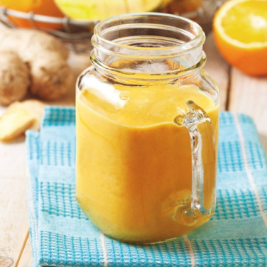 Logo trade promotional gifts image of: Drinking glass with handle and lid TREVISO 450 ml