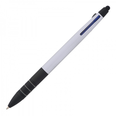 Logo trade advertising products image of: Plastic ballpen 3in1 BOGOTA