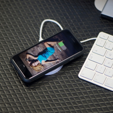 Logo trade promotional product photo of: Induction charger KARTHAGO