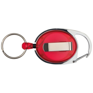 Logo trade corporate gifts picture of: Ski-Pass with Carabiner Keyring EMPLOYEE