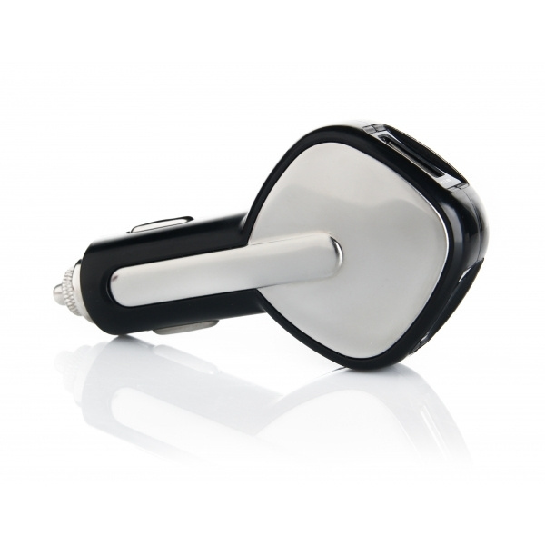 Logo trade advertising product photo of: Dual USB Car Charger