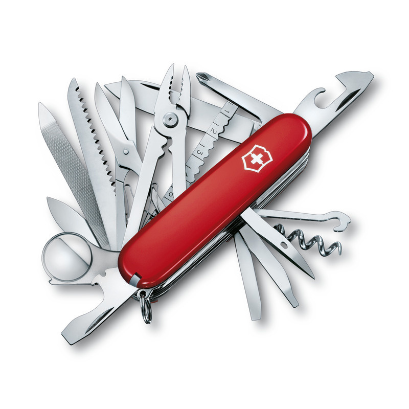 Pocket knife SwissChamp Victorinox, red, colour variant