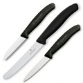 Set of 3 SwissClassic knives Victorinox, black